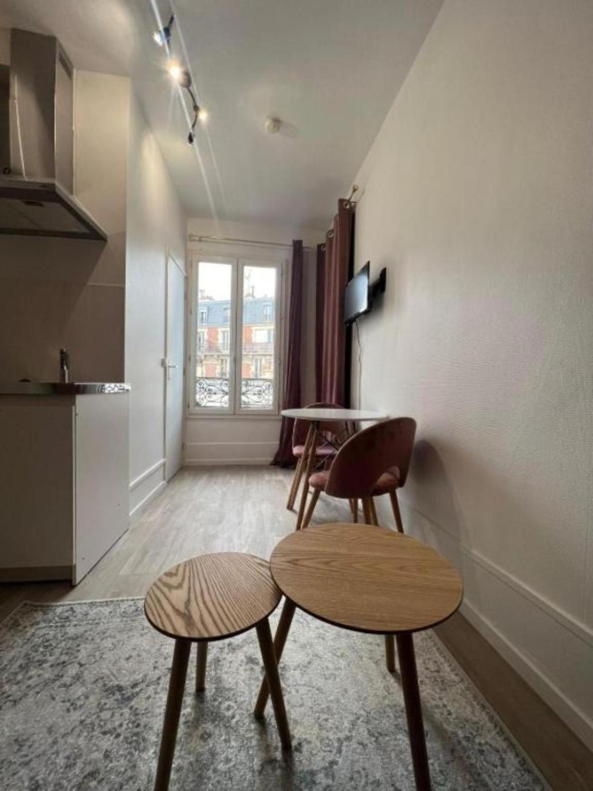 Studio - Buttes Chaumont Lejlighed Paris Eksteriør billede